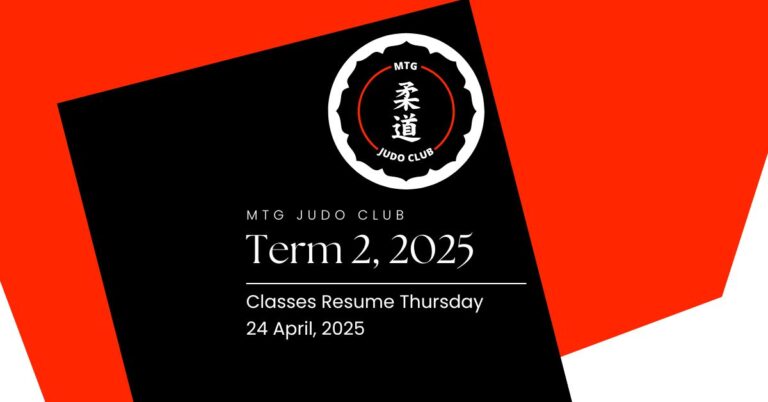 Judo Returns, Term 2 2025